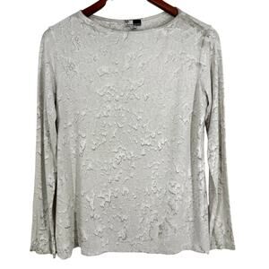 Annie Turbin MEDIUM 2 Super Stretchy Wearable Art to Wear Blouse Shirt Top